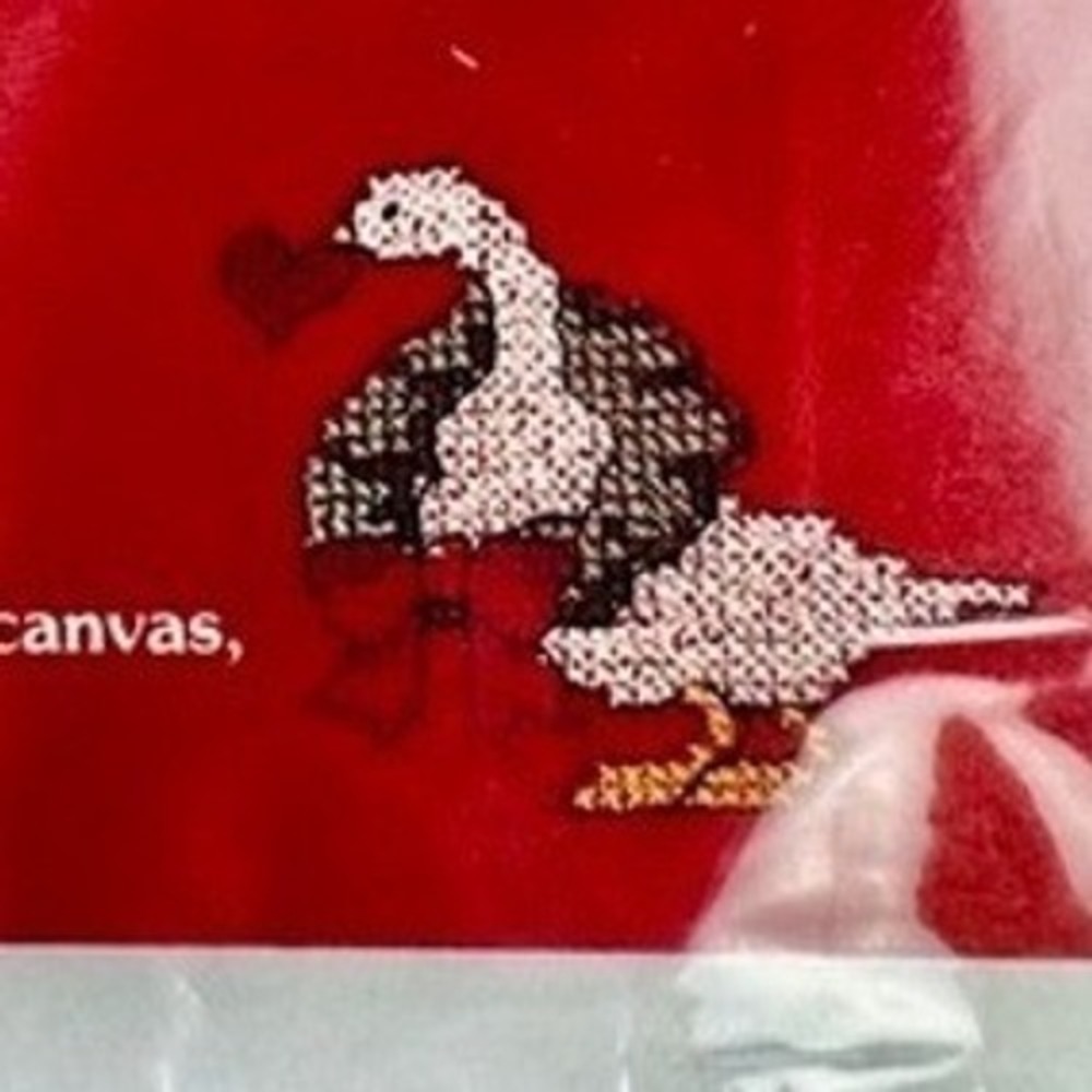 Vintage Banar Designs Stitch-A-Shirt Goose Counted Cross Stitch Kit SAS-512 NOS